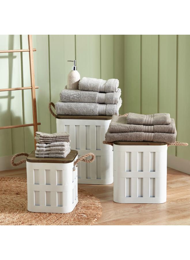 Home Box Essential Carded Bath Sheet - 90x150 cm  - Image 5