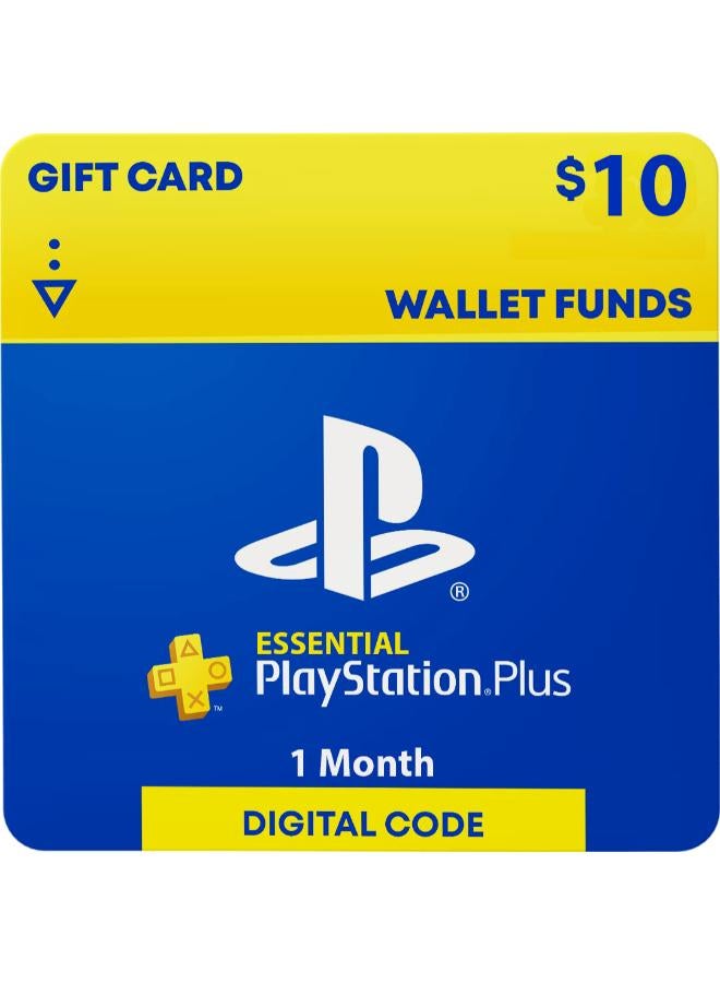 PlayStation Digital Code Gift Card - USA 10 USD