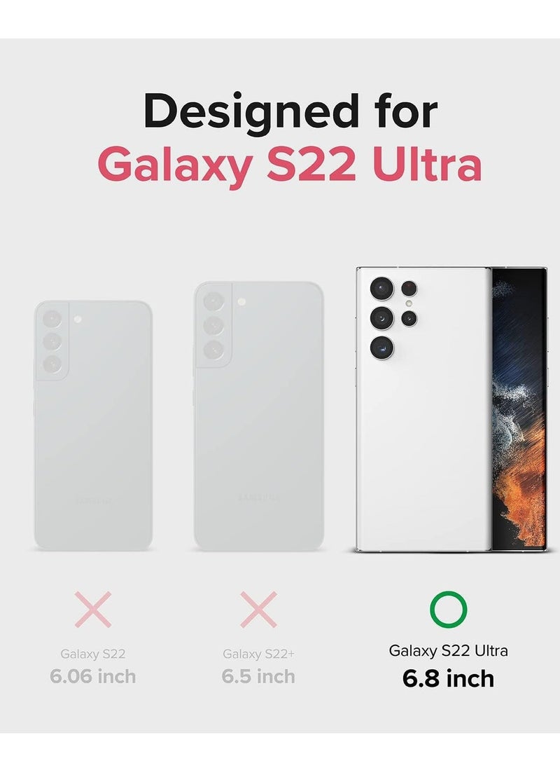 Raxoom Magsafe magnetic transparent Cover Compatible with Samsung Galaxy S22 Ultra(2022) - Shockproof Scratchproof Transparent Cover - Image 2