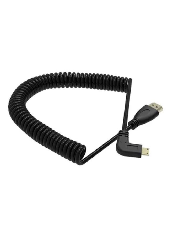 Mini HDMI To HDMI Male Extension Cable 
