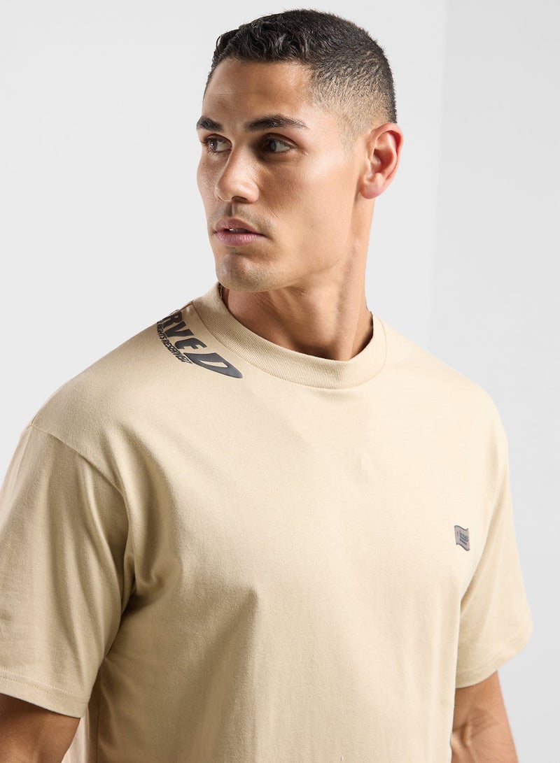 izzue Puff Print T-Shirt - Image 1