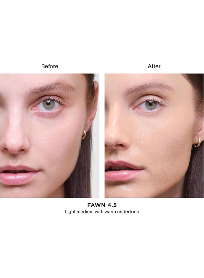 أورجلاس Vanish Airbrush Concealer, تغطية كاملة للعيوب, البقع والدوائر المظلمة, خفيفة الوزن والمقاومة للماء لمظهر هوائي طبيعي, مناسبة للبشرة الحساسة, فاون - Image 3