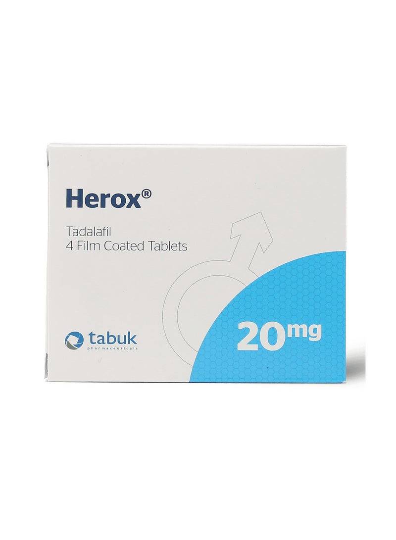 Herox Tablet 20 mg 4 Tablets - Image 1