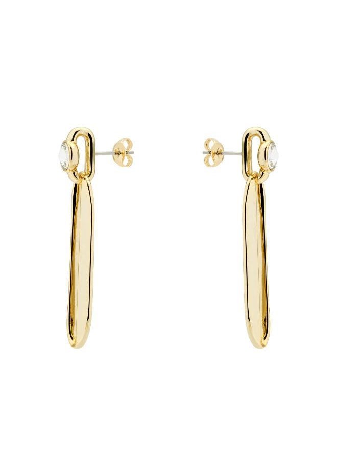 Karen Millen Crystal Ellipse Drop Earring  - Image 2