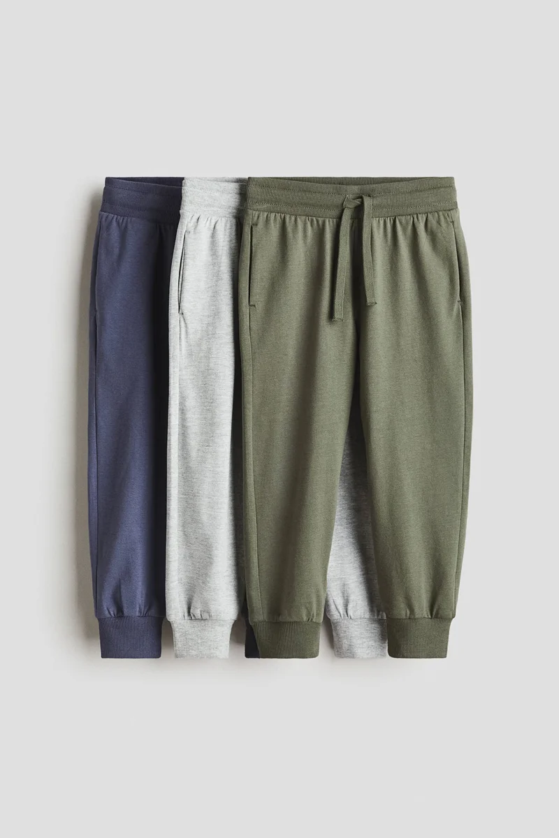 H&M 3-pack joggers
