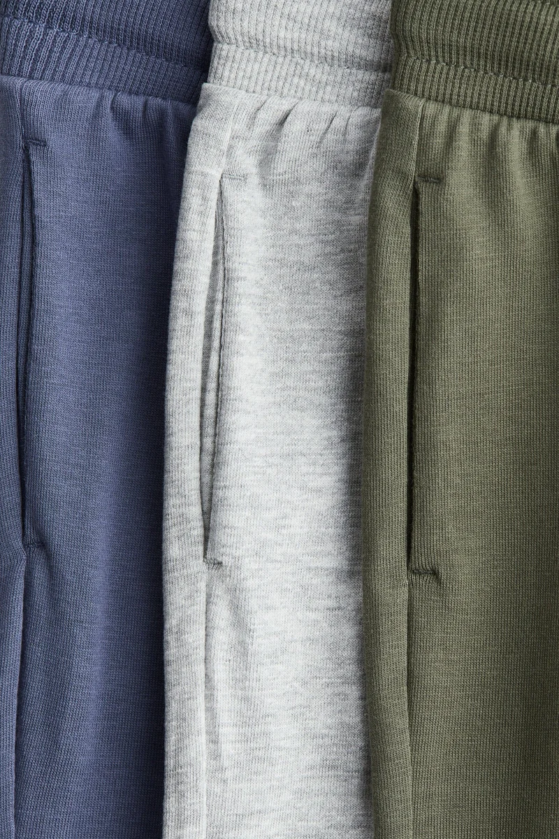 H&M 3-pack joggers