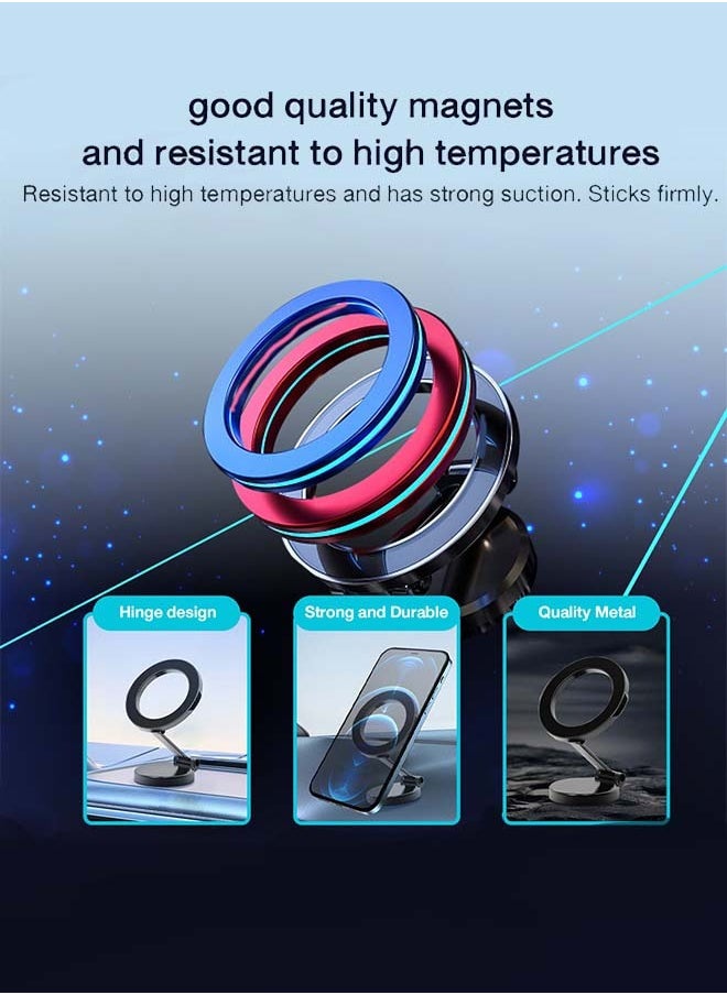 XiuWoo - MagSafe Car Mount Magnetic Car Phone Holder, 1080° Rotation Phone Holder for Car Fit for iPhone 16 15 14 13 Pro - Image 1