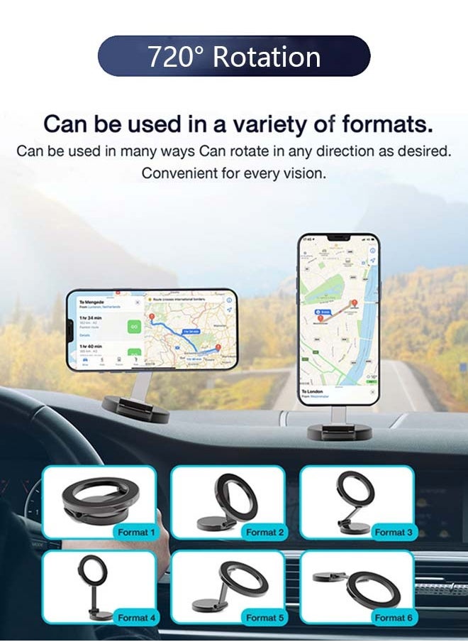 MagSafe Car Mount Magnetic Car Phone Holder, 1080° Rotation Phone Holder for Car Fit for iPhone 16 15 14 13 Pro - pzsku/Z3D59E4F513438C161981Z/45/_/1738826096/3b3af00f-da6b-40bc-9bfe-bdb72f6b4083