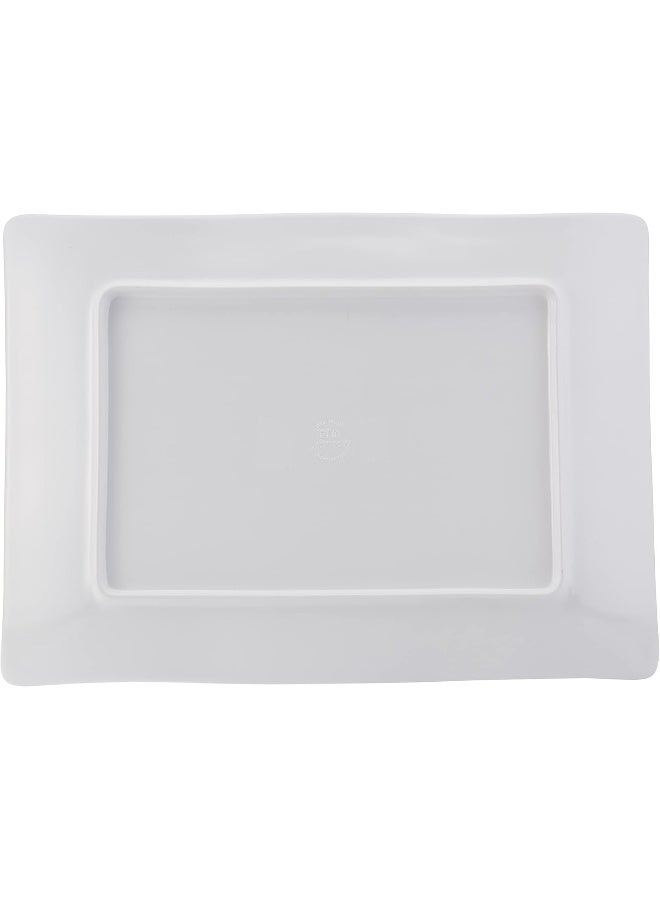 Harmony Harmony 17.5" Rectangular Plate With Horizontal Stripes  - Image 3