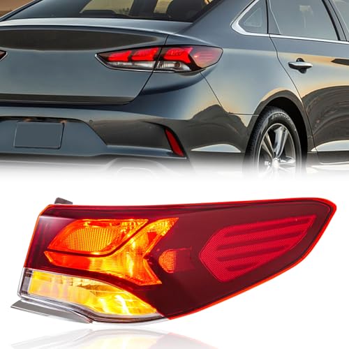 TODO Tail Lights Compatible With Hyundai Sonata 2018 2019 Rear Lamp Passenger Right Side - Image 1