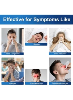 waterpulse Nasal Wash Salt Nasal Rinse Mix Allergic Rhinitis Relief Nose Cavity Protector Irrigation Adults Children Nose Cleaner 4.5g x 30 Packets  - Image 3