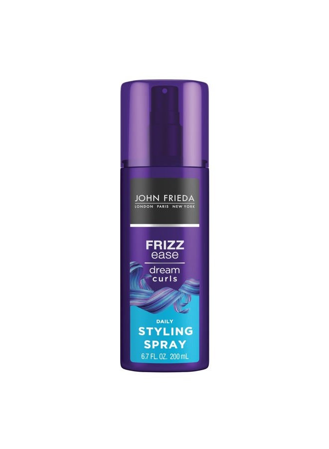 John Frieda Frizz Ease Dream Curls Daily Styling Spray, 6.7 Fl Oz - Image 1