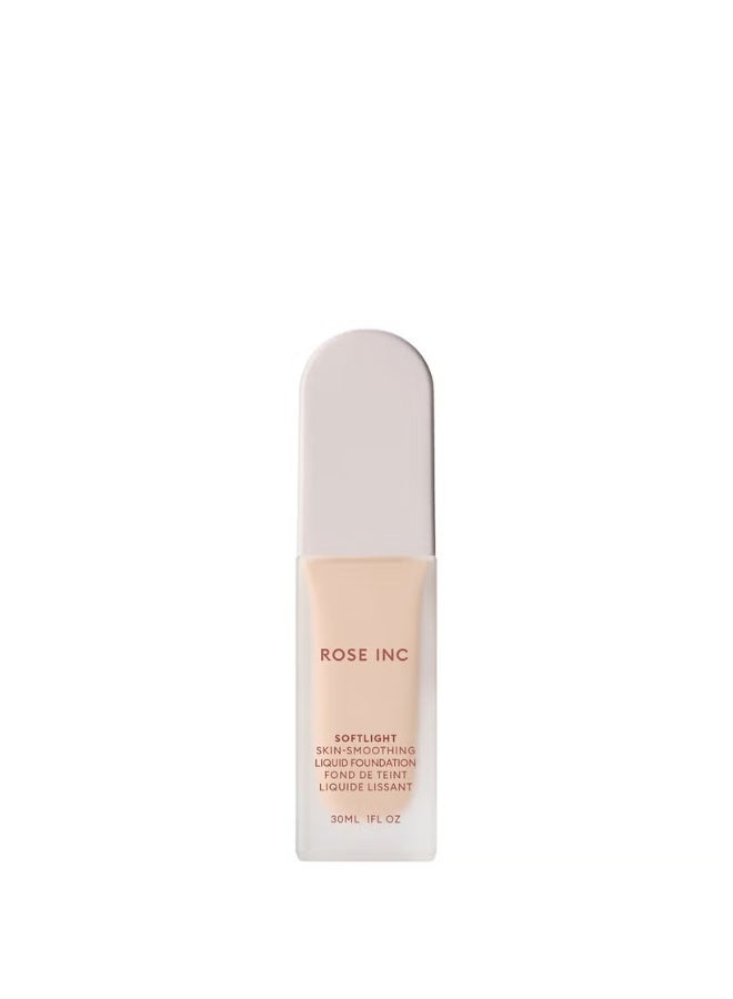 روز انك كريم أساس سائل ناعم ومنعم للبشرة من ROSE INC - 4W دافئ فاتح - Image 1