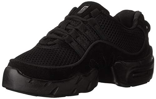 Bloch Womens Boost Drt Suede And Mesh Split Sole Dance Shoe, Black, 11 US - Image 1