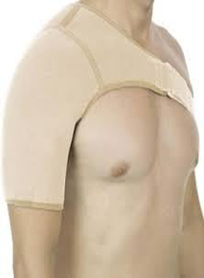 KUDIZE وسادة دعم الكتف من KUDIZE، قابلة للتعديل، مصنوعة من النيوبرين المطاطي، حزام لف، وسادات، واقي رياضي، دعامة، دعم طبي، وسادة ضغط للكتف (الكتف الأيمن) - Image 1