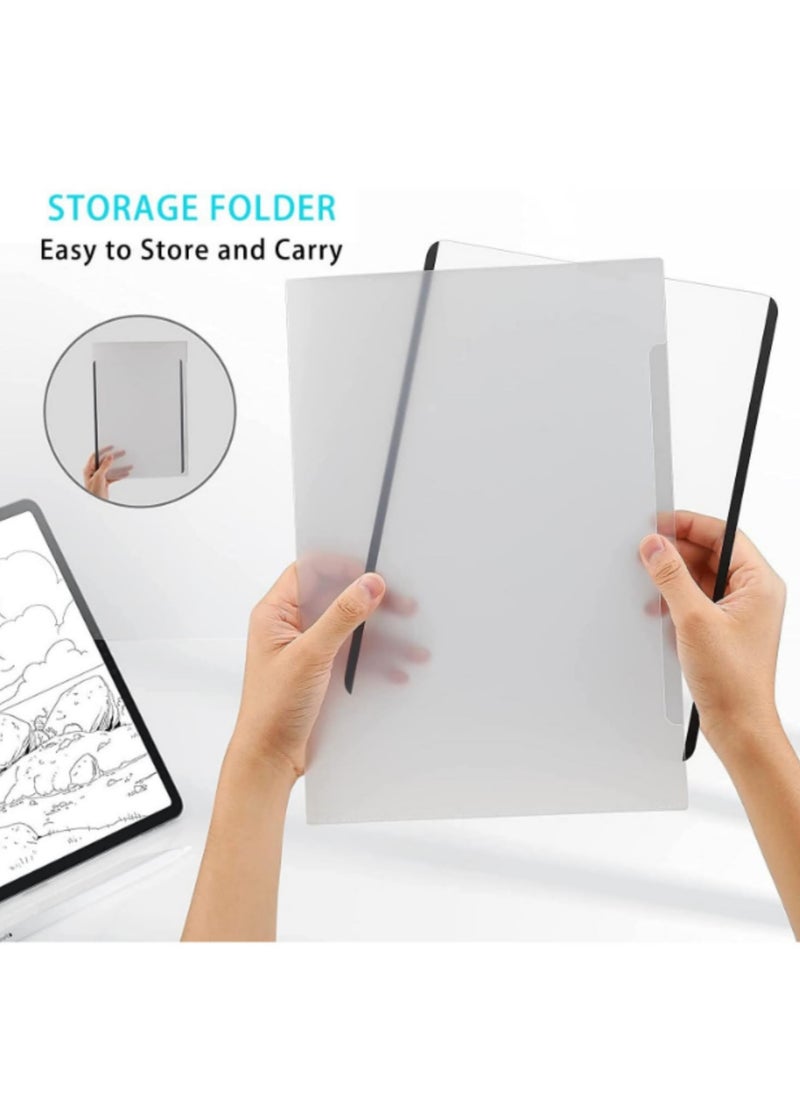 DUSALA - 1PCS Paper Feel Magnetic Screen Protector for iPad 10th Gen 10.9 Inches 2022 Model Removable Reusable Writing Drawing Like on Paper Anti Glare Anti Scratch Easy Install - Image 1