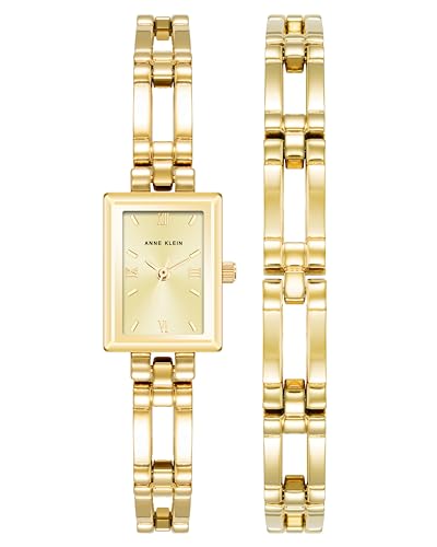 Anne Klein Womens Bracelet Watch Set - Image 1