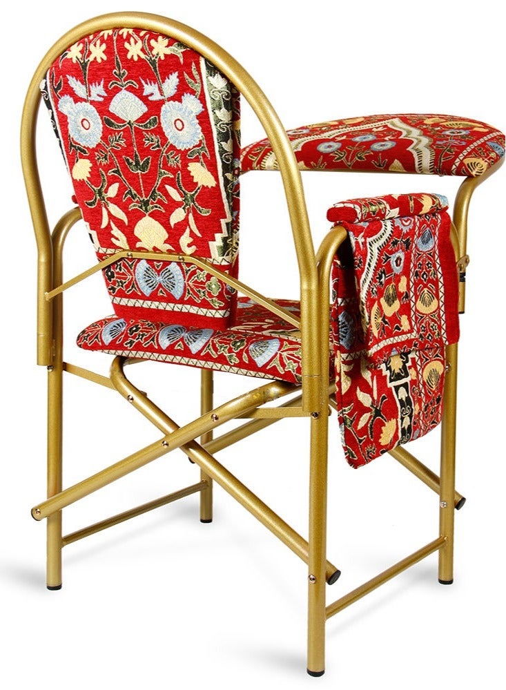 REBENUO Chair for prayer and recitation of the Holy Quran (red) - Image 5