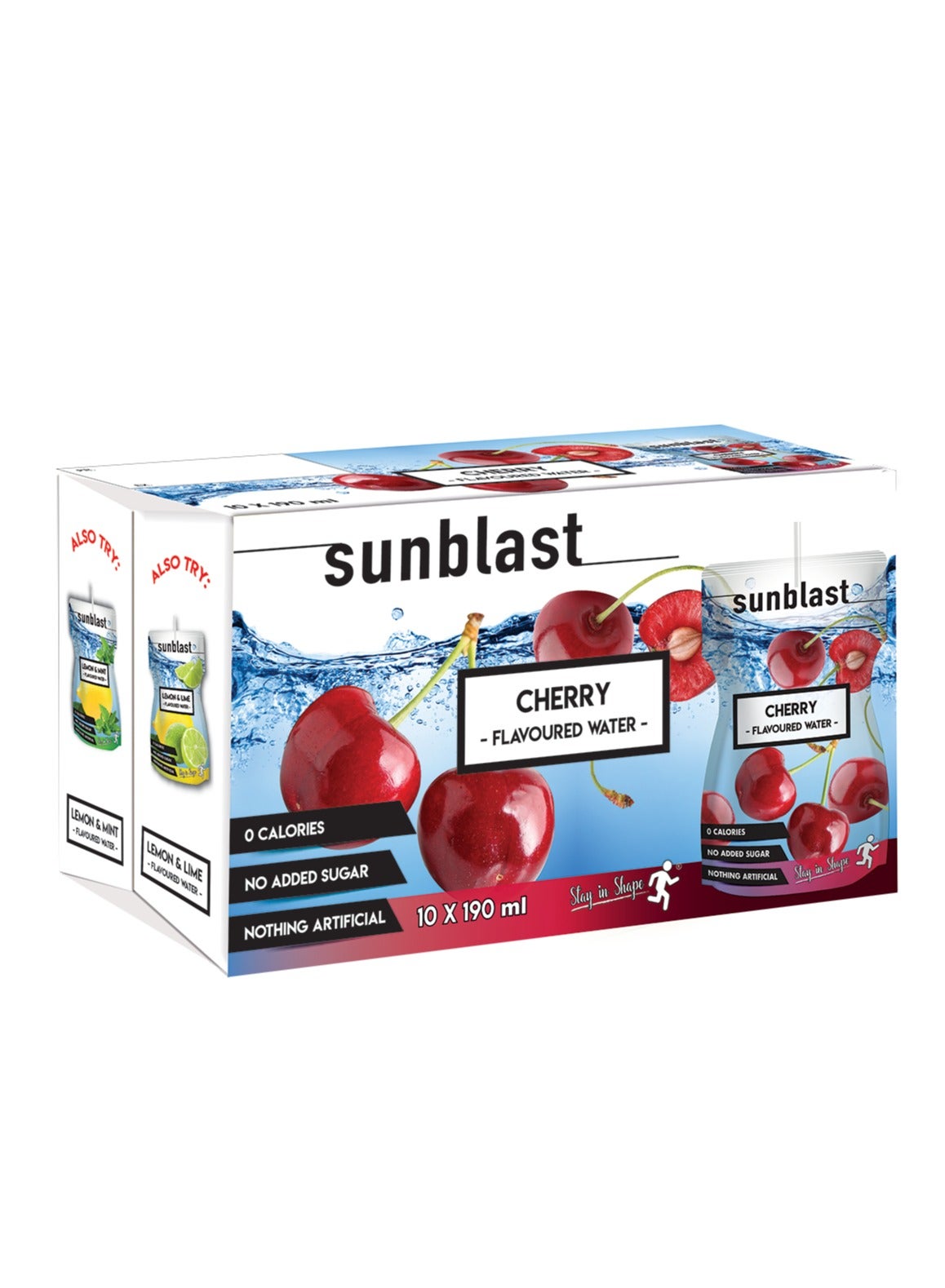 Sun Blast Cherry Flavoured Water