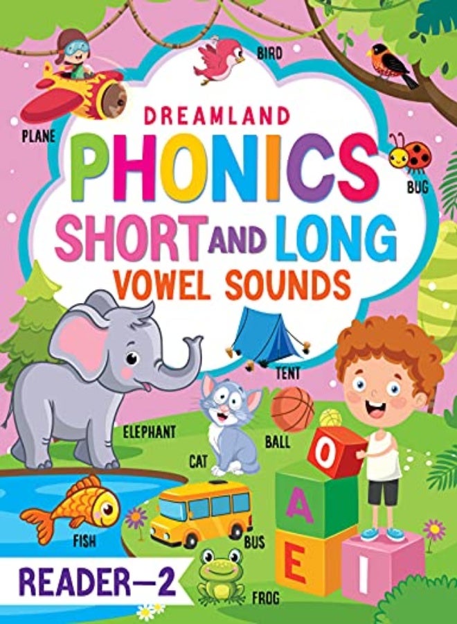Phonics Reader- 2 (Short and Long Vowel Sounds) Age 5+