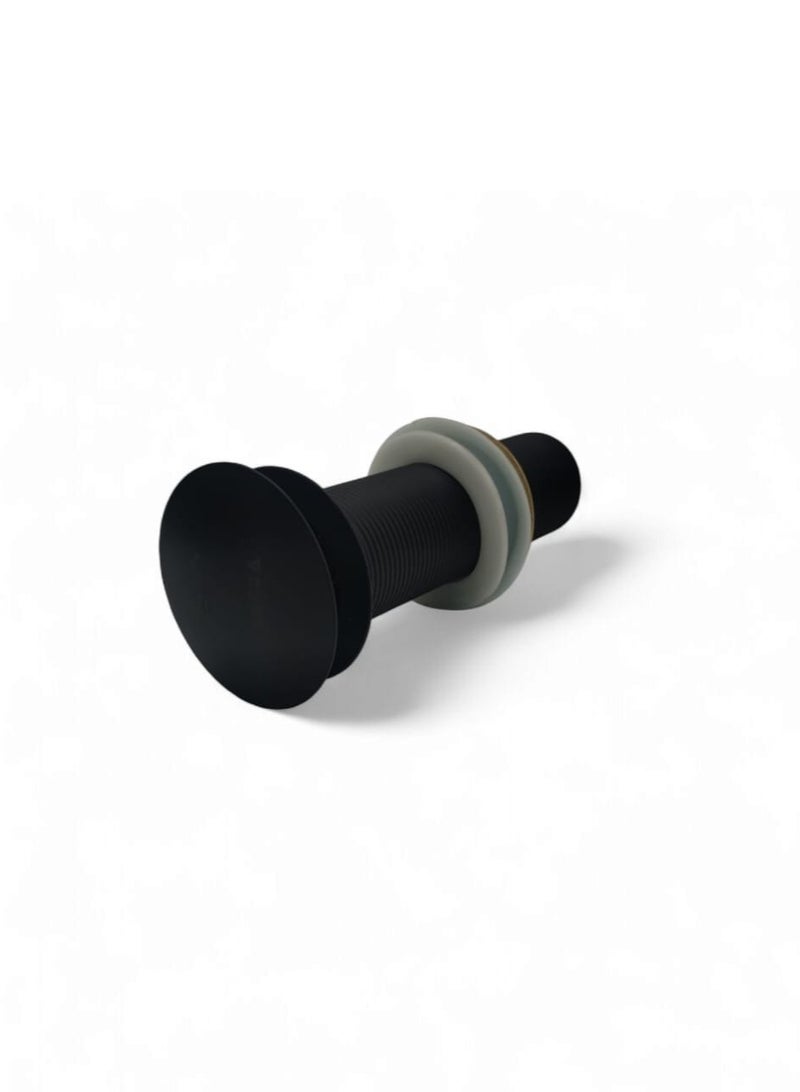 The 15cm black automatic sink stopper gives a modern look that blends in with most modern bathroom and kitchen decors.  - Image 3
