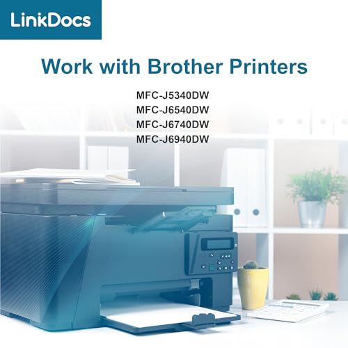 LinkDocs LC402 Compatible Ink Cartridges Replacement for Brother LC402XL - Used with Brother MFC J5340DW, J6740DW, J6540DW, J6940DW Printers (Black, Cyan, Magenta, Yellow 4 Pack) - Image 3