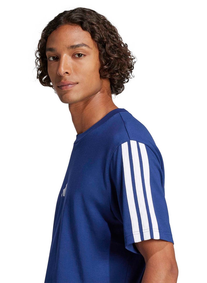 Adidas Essentials 3-Stripes Single Jersey T-Shirt - Image 3
