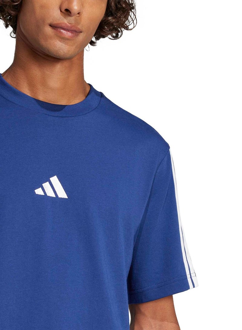 Adidas Essentials 3-Stripes Single Jersey T-Shirt - Image 4