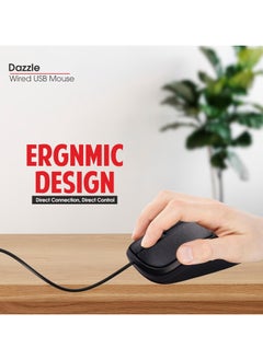 سمارت لاين ماوس  مع أحدث التقنيات البصرية، دقة 800 نقطة لكل بوصة، تصميم مريح، حركات سلسة منخفضة الاحتكاك ومقاس مريح لراحة اليد  - Image 3