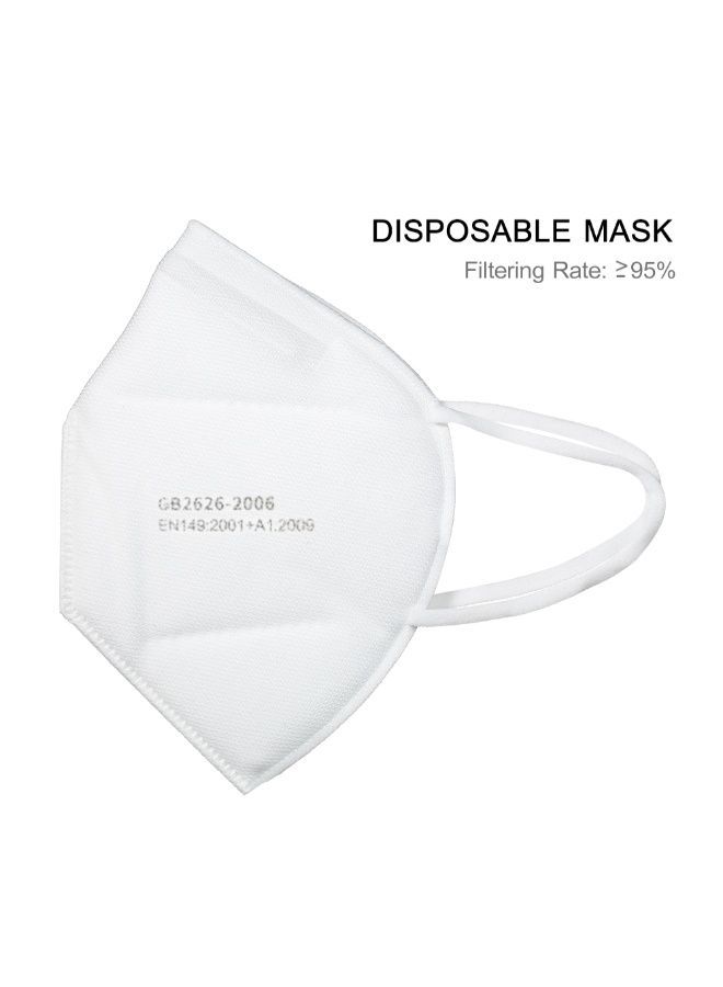 NIBEMINENT 10-Piece KN95 Disposable Soft Breathable Face Mask - Image 2