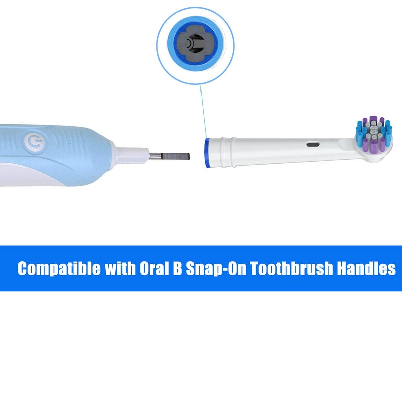 Mailink Replacement Toothbrush Heads for Oral-B, 4 Pack Replacement Heads Compatible with Oral B Braun Electric Toothbrush, 1 Count (Pack of 4) - Image 4