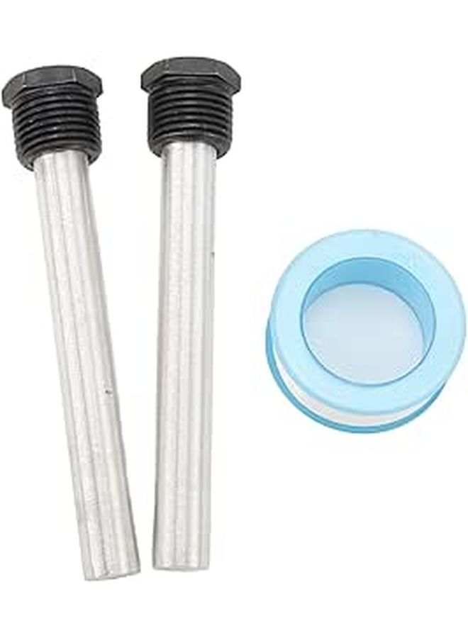 Hot Water Heater Anode Rod 2 Pack Long Lasting 1 2 Inch NPT For RV - Image 1