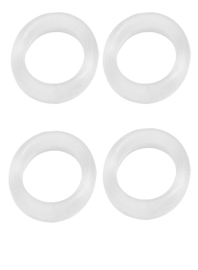 Fukaisu 4pcs O-Rings for Medela Harmony Manual Breast Pump, Rubber Gasket Replacement Parts for Hand Breast Pump Handle - Image 1