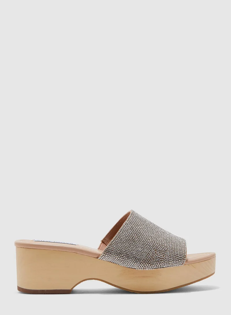 STEVE MADDEN Clarke-R Single Strap Wedge Sandals