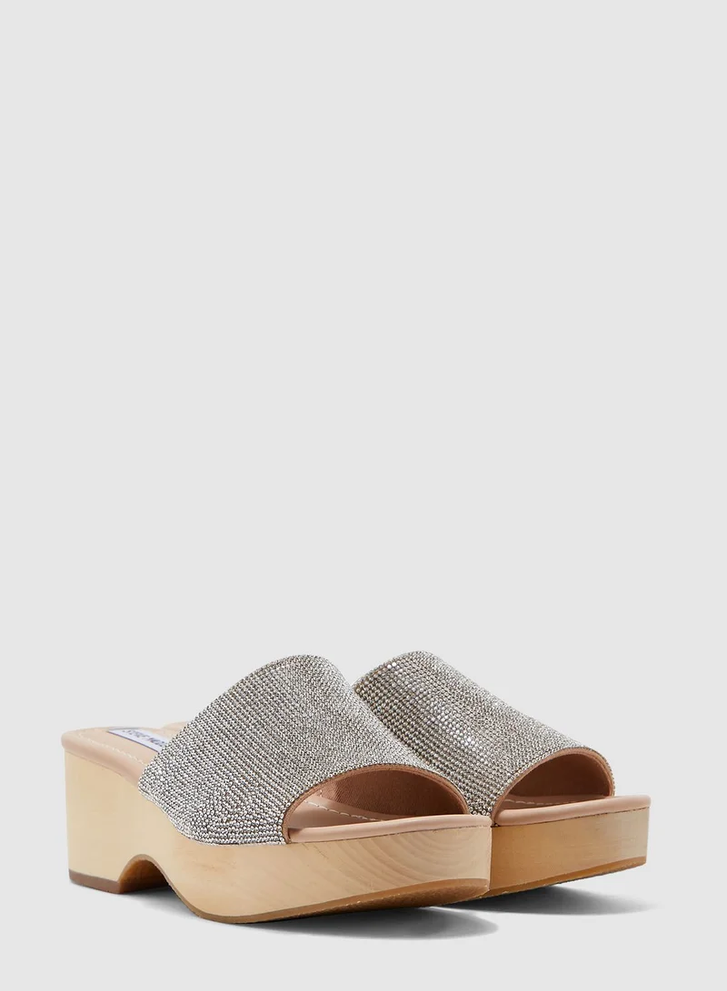 STEVE MADDEN Clarke-R Single Strap Wedge Sandals
