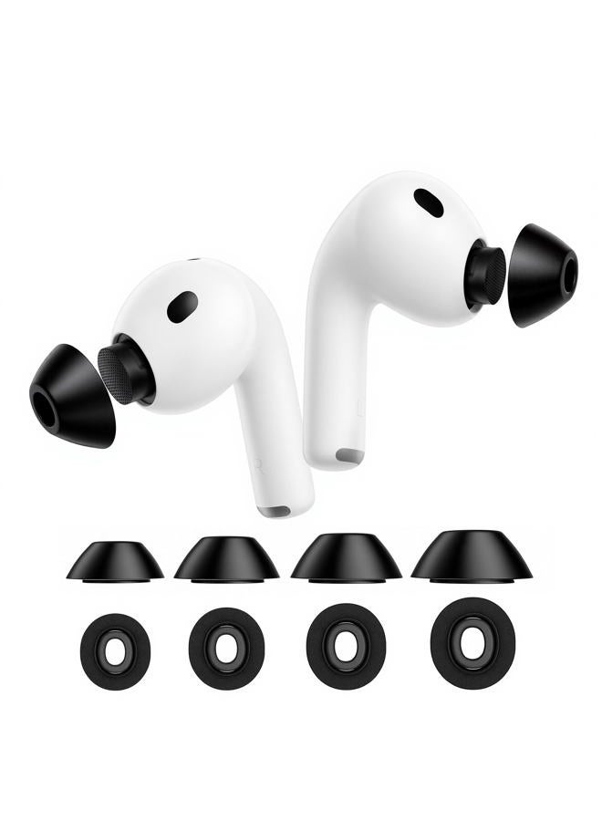 lanwow for AirPods Pro 3 Foam Tips, Memory Foam Ear Tips for AirPods Pro 3 (2025 3rd Gen), Replacement AirPods Pro 3 Tips, Secure Lock Fit & All-Day Comfort, 4 Sizes Mixed Pack (4 Pairs XS/S/M/L) - Image 1