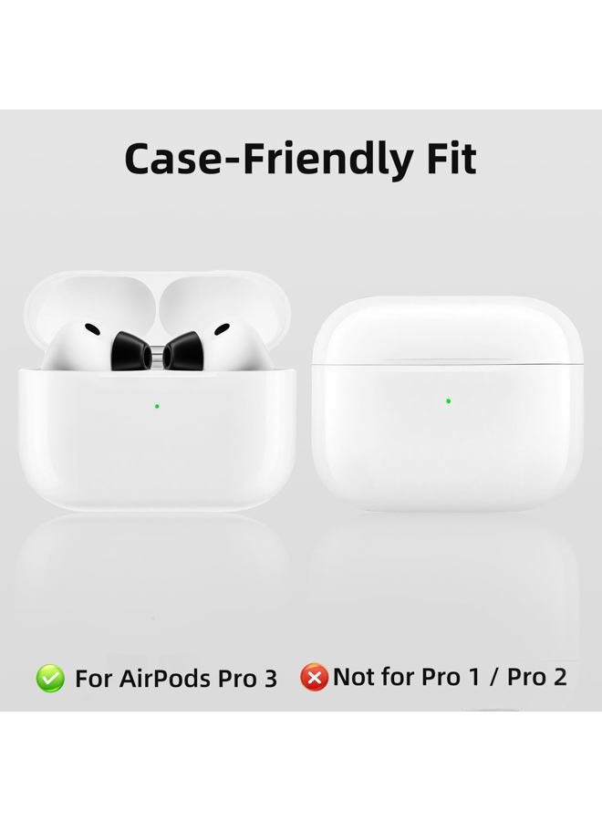 lanwow for AirPods Pro 3 Foam Tips, Memory Foam Ear Tips for AirPods Pro 3 (2025 3rd Gen), Replacement AirPods Pro 3 Tips, Secure Lock Fit & All-Day Comfort, 4 Sizes Mixed Pack (4 Pairs XS/S/M/L) - Image 5