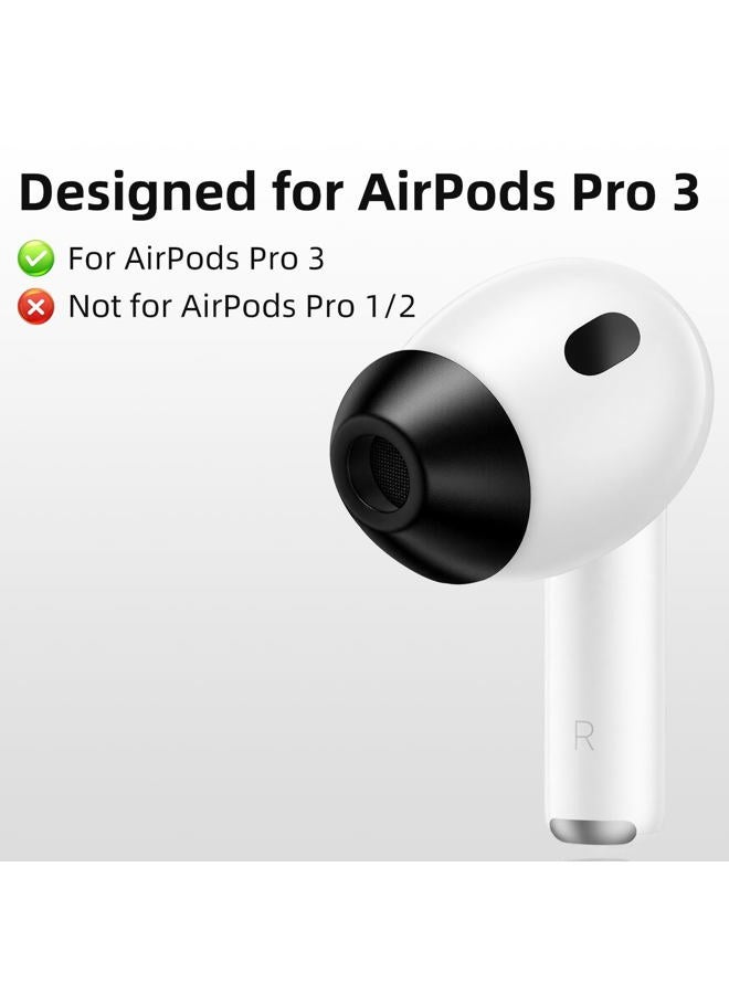 lanwow for AirPods Pro 3 Foam Tips, Memory Foam Ear Tips for AirPods Pro 3 (2025 3rd Gen), Replacement AirPods Pro 3 Tips, Secure Lock Fit & All-Day Comfort, 4 Sizes Mixed Pack (4 Pairs XS/S/M/L) - Image 2