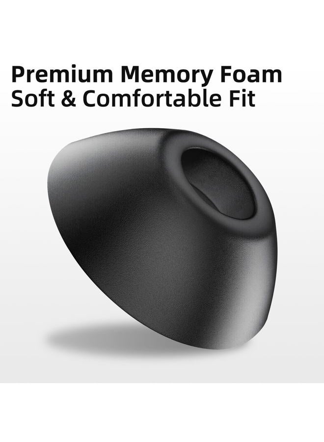 lanwow for AirPods Pro 3 Foam Tips, Memory Foam Ear Tips for AirPods Pro 3 (2025 3rd Gen), Replacement AirPods Pro 3 Tips, Secure Lock Fit & All-Day Comfort, 4 Sizes Mixed Pack (4 Pairs XS/S/M/L) - Image 4