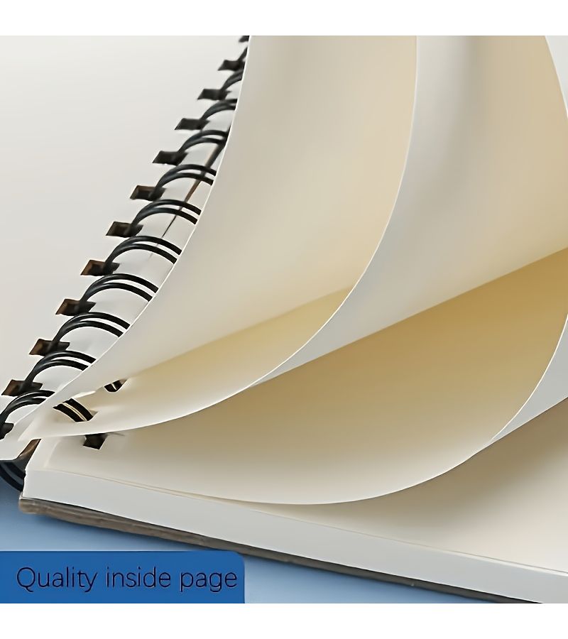 Acid Free A4 Sketchbook 30 Sheets Spiral Bound Drawing Pad for Artists - Image 5