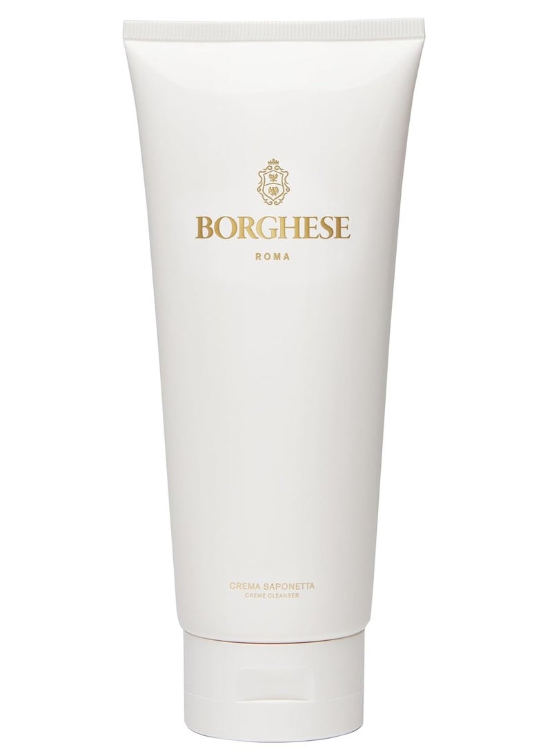 Borghese Borghese Crema Saponetta Creme Cleanser - Gentle Face Cleanser for Enlarged Pores, Tone & Texture with Sea Salt & Hyaluronic Acid, For All Skin Types  - Image 1