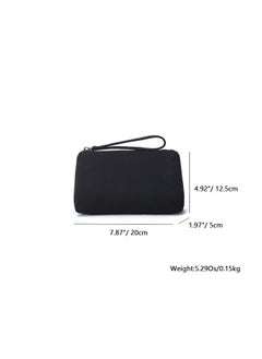 YONBEN Canvas Wristlet Bag Purse With Card Slot And Phone Pocket Lightweight & Stylish Passport Holder For Women  - Image 2
