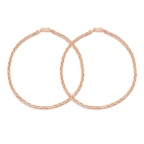 ZAVYA 925 Sterling Silver Rose Gold Plating Braided Abstract Anklets (Pair) | Gift for Women & Girls | With Certificate of Authenticity & 925 Hallmark - Image 1