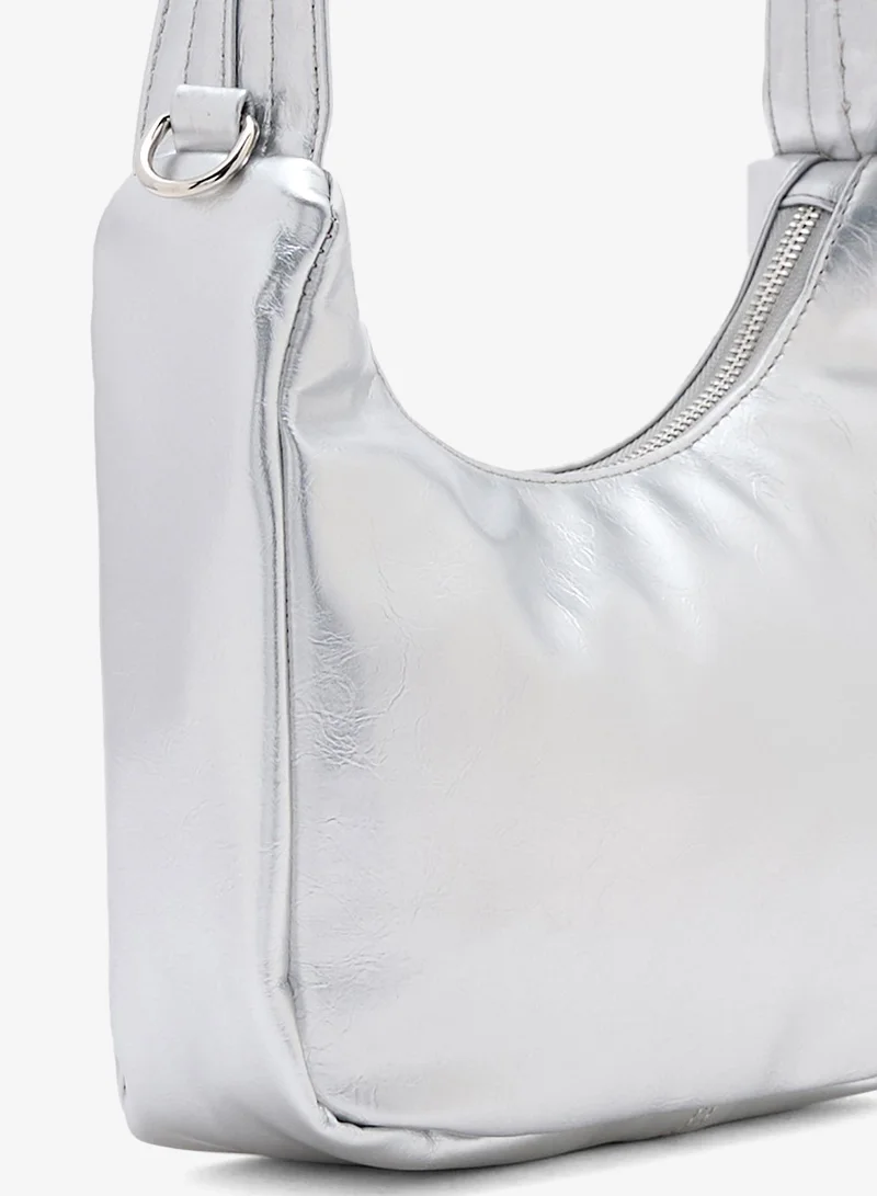 Ginger Butterfly Trim Shoulder Bag