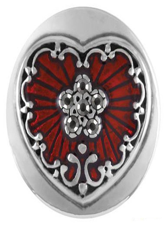Ginger Snaps LOVE STORY Snap SN01-18 Interchangeable Jewelry Snap Accessory
