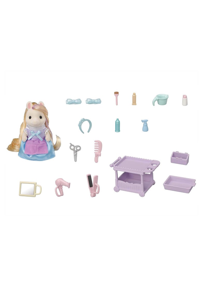 Sylvanian Families Sylvanian Families Pony's Stylish Hair Set 5644  - Image 2