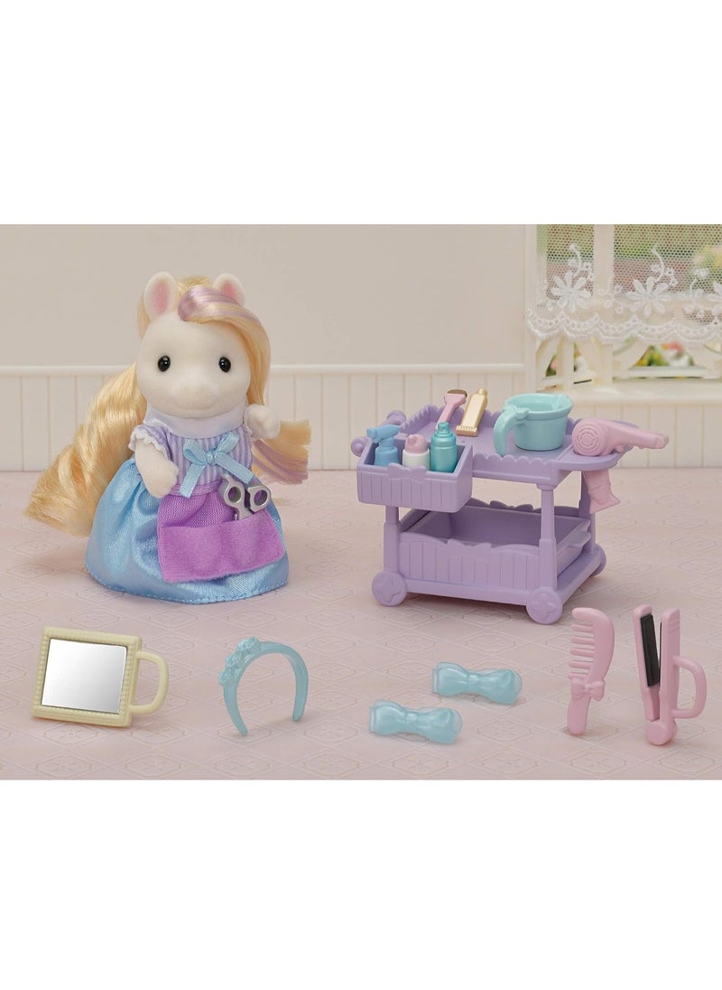 Sylvanian Families Sylvanian Families Pony's Stylish Hair Set 5644  - Image 4