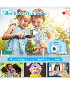 Generic Instant Camera X-T4 Selfie Camera Birthday Gifts for Kids Girls 3-9 Years 8 with 32GB SD Card (Blue)  - Image 5