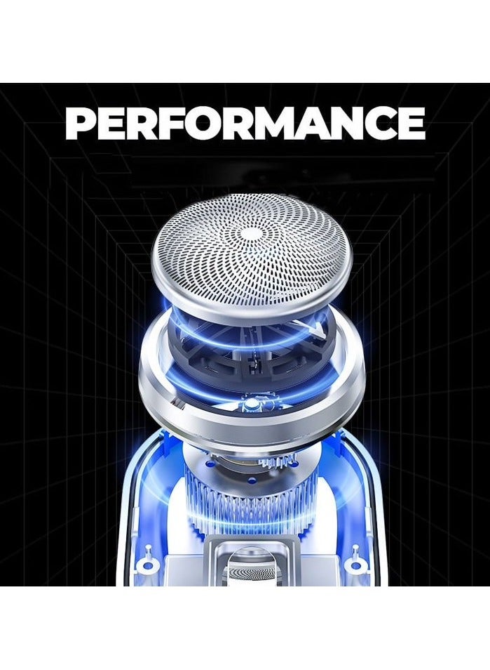 general Original Stone Shaver IPX7 Waterproof Electric Men's Mini Digital Dsplay Portable Shaver - Image 4