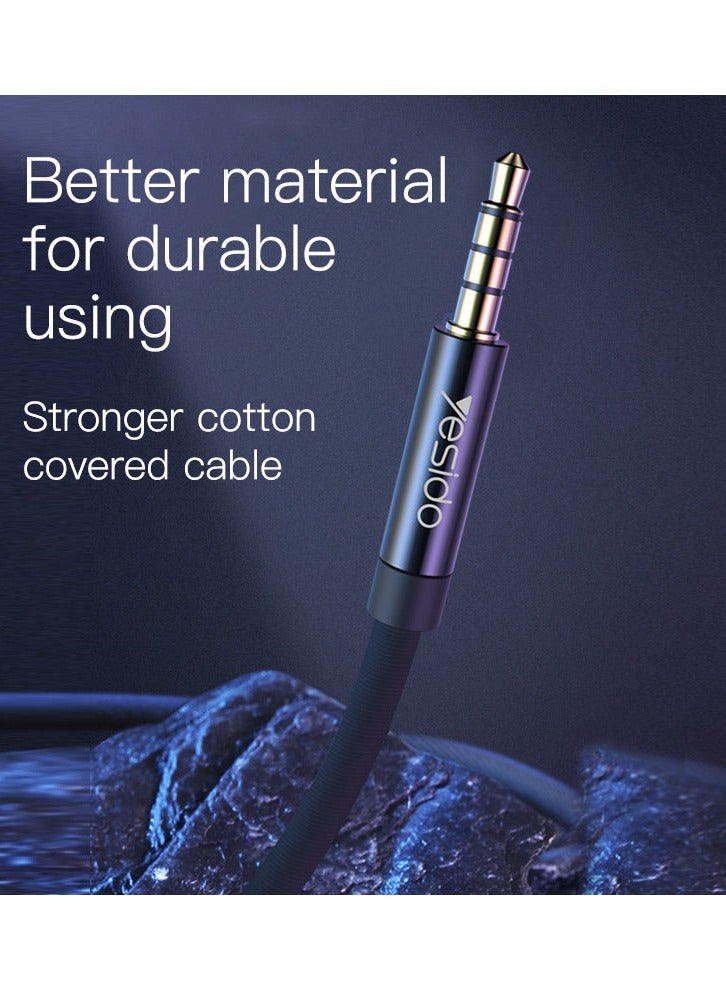 Yesido YAU16 3 Meter 3.5mm to 3.5mm Audio Cable - Image 3
